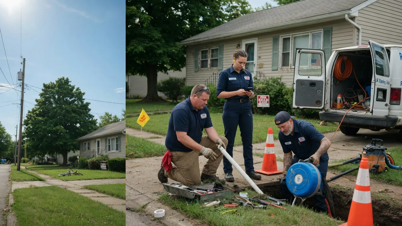 Sewer Line Repair in Bowersville, OH near me